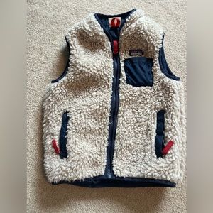 Patagonia fuzzy vest